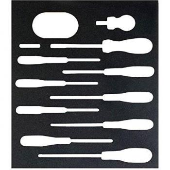 Bahco Profi-Schraubendreherset mit Torx-Bits, 2/3 Modul, 12 Teile