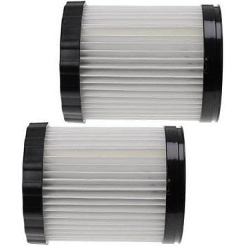 Filtro Set 2x Pieghe Piatte compatibile con Bosch 18V-10 L (Cartuccia Carta/Plastica)
