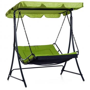 Outsunny 2 Seater Swing Chair Bed Hammock Bed Seat