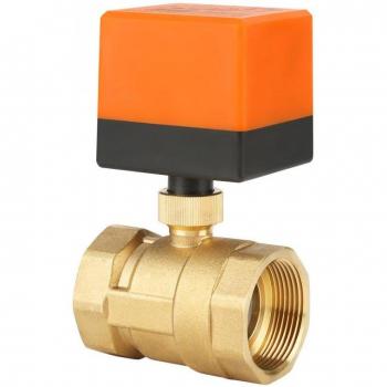 AC 220V Brass Solenoid Ball Valve