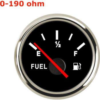 52MM 2 E-1/2-F Fuel Gauge