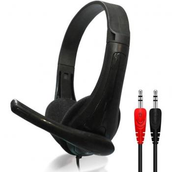 Auriculares con cable de 3,5mm para gaming con micrófono para PC/PS4/XBOX