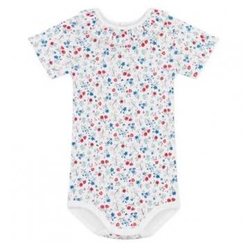Petit Bateau Bébé Body Print Floral 6M