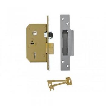Union NV3K75SC67 Five Lever Mortise Locks, Bundle of 5