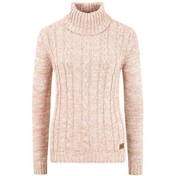 OXMO Basic Rollkragenpullover für Damen, rosa, XL