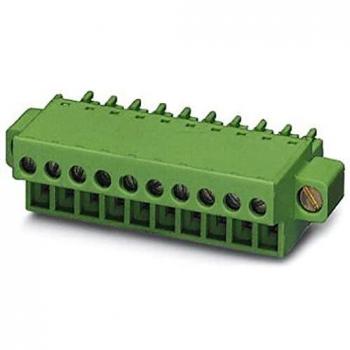Borne Hembra Ángulo Recto 4 Vías 3.81mm Verde