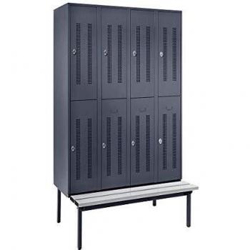 Wolf Dual-Function Locker/Bench – 300mm, 8 Compartments