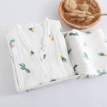 Cotton Nursing Pajama for Pregnant Women