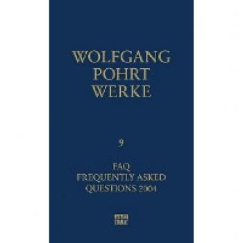 Pohrt, Wolfgang: Werke Band 9