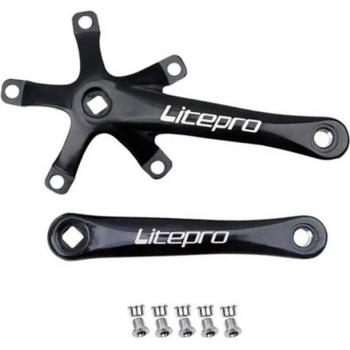 Litepro Folding Bike Crankset 130mm BCD 170mm