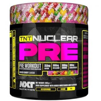 TNT Nuclear Pump & Endurance Pre‑Workout 40 Servings – Mixed Candy Flavor