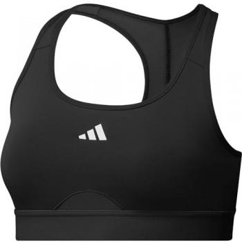 Brassière de sport femme adidas PowerReact Essentials maintien intermédiaire noir XS