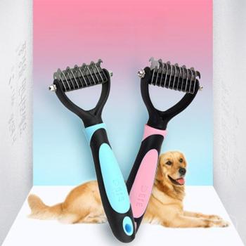 Peine Durable Azul para Perros