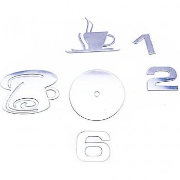 Modern Self-Adhesive Wall Clock