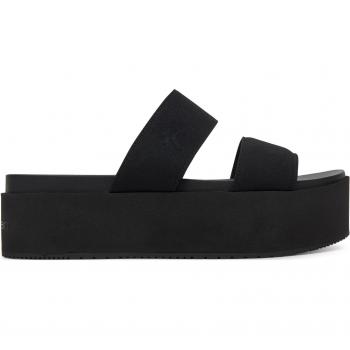Ciabatte Webbing Flatform Calvin Klein Nero