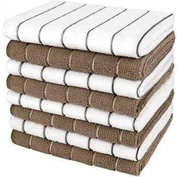 UltraSoft Dish Cloth Set – 8 Piece Microfibre Towels