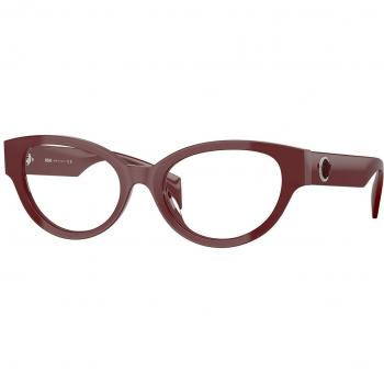 Versace VE3361U 5487 Women's Frames Burgundy Size 53 (Frame Only)