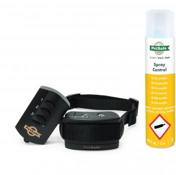 PetSafe Hunde‑Training Spray‑Halsband – 85 m Reichweite, ökologisches Zitronella‑Spray, für Hunde ≥ 3,6 kg
