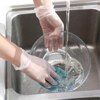 Guantes de Protección Transparente para Cocina 100 Set