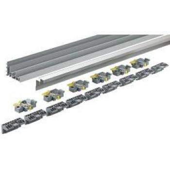 TopLine XL 4 000 mm Argent – Hettich