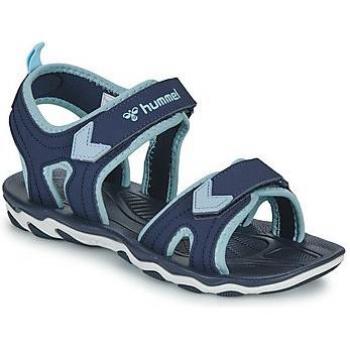 Sandali Hummel per bambini in blu marino