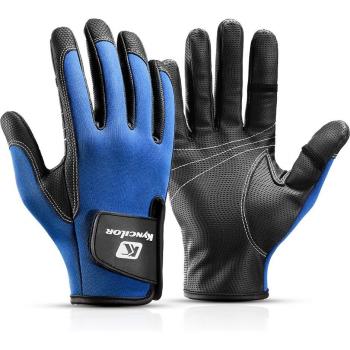 Gants antidérapants pour pêche demi-doigt