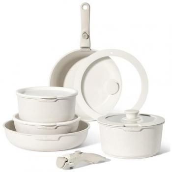Just Perfecto Elite 11‑Piece Stackable Pots & Pans