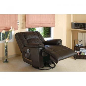 Poltrona Relax Eco-de Marrone