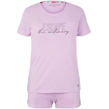 TOM TAILOR Pyjama-Set mit Textdesign