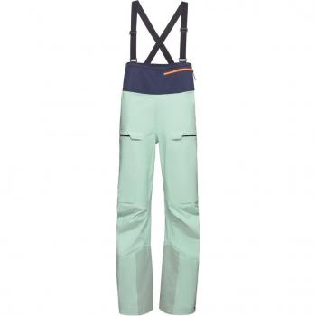 Mammut Damen Hardshellhose Haldigrat Bib Grün 38