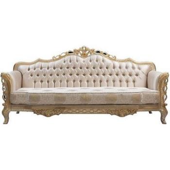 Stilvolles 3-Sitzer Sofa aus Textil