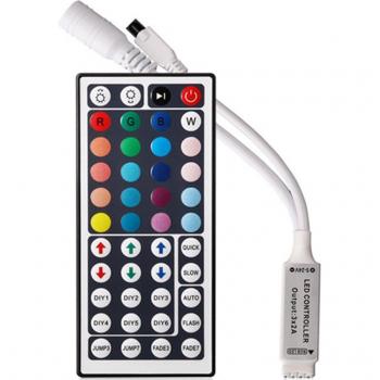IR Remote RGB LED Controller for 3528/5050 Strips with 24 Keys