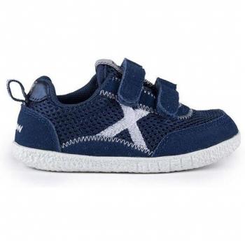 Boys' Munich Koda 12 Blue Slip‑On Kids' Shoes UK 5.5