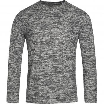 Pull à col rond pour hommes Stedman en tricot avec étoiles