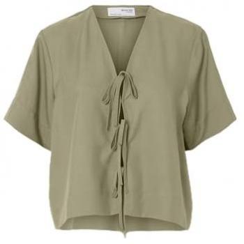 Selected Femme Bluse SLFNATUK, Damen, Größe 34