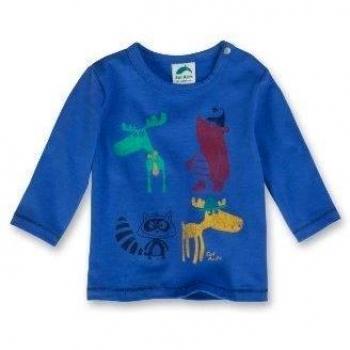 Sanetta Azul Talla Alemana Sudadera Bebé