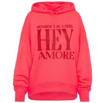 Casual Oversize‑Kapuzenshirt „Pink Diva“ – Damen, M/L