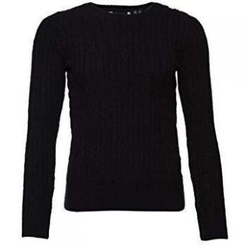 Pull torsadé Croyde Superdry femme bleu marine