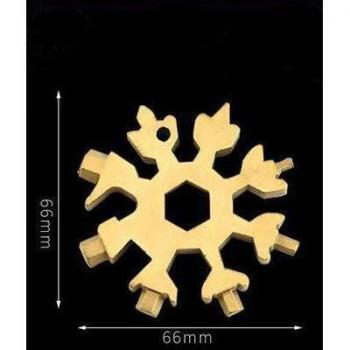 18 in 1 Multi-Function Snowflake Tool
