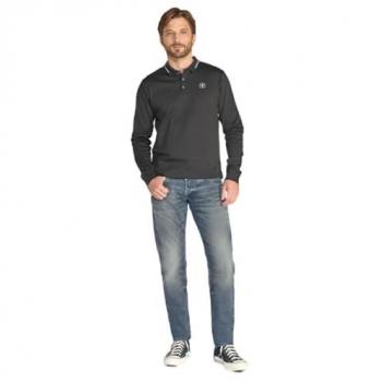 Le Temps des Cerises 700/11 Grey Waistline Skinny Jeans for Men
