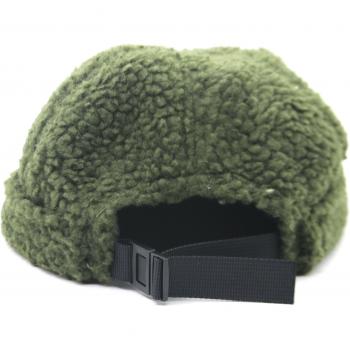 Korean Style Warm Melon Hat for Children 3-10 Years with Lamb Wool Patch