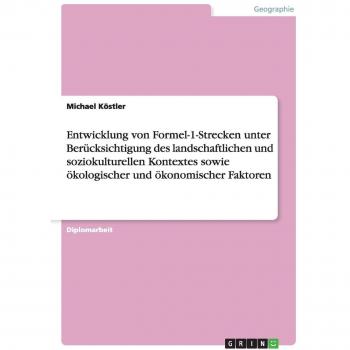 Entwicklung von Formel-1-Strecken unter Berücksichtigung des landschaftlichen und soziokulturellen Kontextes sowie ökologischer und ökonomischer Faktoren