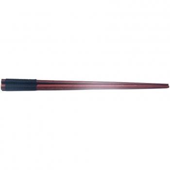 Kit de baguettes bébé en bois d'origine naturelle, extrémités ronds, accessoires culinaires japonais/chinois