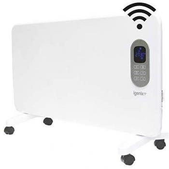 Dunelm White Igenix 2000W WiFi Enabled Panel Heater