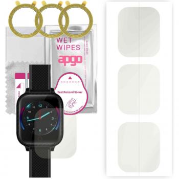 3x Hydrogel Matte Screen Protector apgo per GoGPS K27T 4G