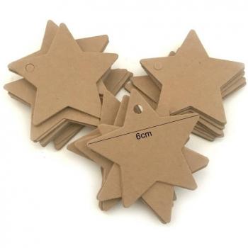 Étiquettes Noël & Mariage – 50 pièces en Kraft
