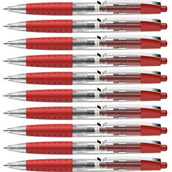 SCHNEIDER Gelschreiber Gelion 1, 10 Stück, rot, Strichstärke 0,4 mm