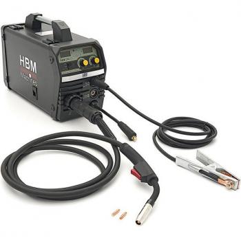 HBM 200 CI MIG-Inverter mit IGBT-Technologie in Schwarz