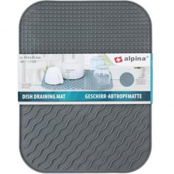 Tappeto Scolapiatti Drenante Grigio