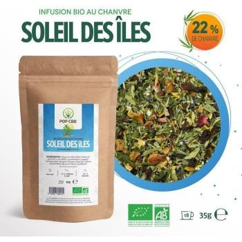 Infusione CBD 22% POP «Soarele Insulelor» in italiano